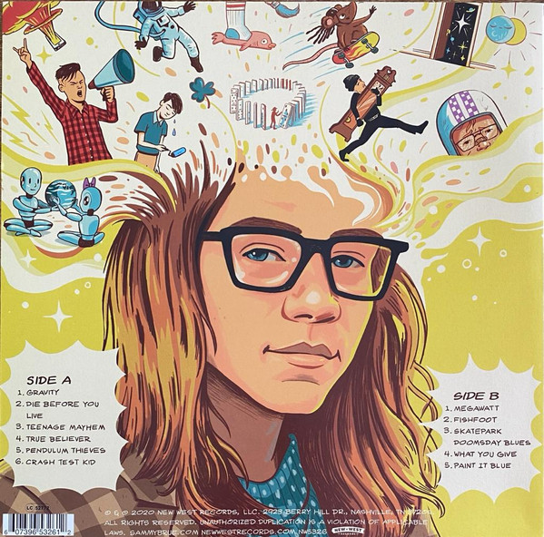 Sammy Brue - Crash Test Kid | New West Records (NW5402LP) - 2 Sammy Brue - Crash Test Kid | New West Records (NW5402LP) - 2