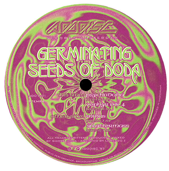 Germinating Seeds Of Doda - Psychododa EP | Adodisc (ADO-L 01) - main