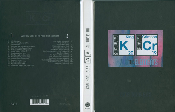 King Crimson - The Elements (2019 Tour Box) | Discipline Global Mobile (KCTB19) - 4 King Crimson - The Elements (2019 Tour Box) | Discipline Global Mobile (KCTB19) - 4