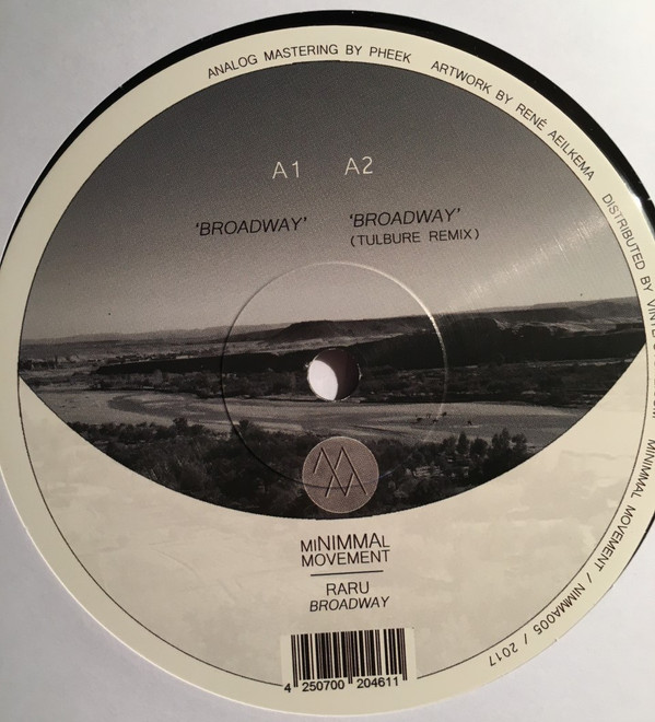 Raru - Broadway | miNIMMAl movement (NIMMA005) Raru - Broadway | miNIMMAl movement (NIMMA005)