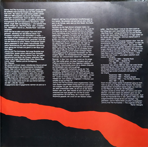 Johnny And The Hurricanes - The Legends Of Rock | London Records (LS 3192/1-2) - 3 Johnny And The Hurricanes - The Legends Of Rock | London Records (LS 3192/1-2) - 3