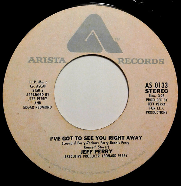 Jeff Perry - Love Don't Come No Stronger (Than Yours And Mine) | Arista (AS 0133) - 2 Jeff Perry - Love Don't Come No Stronger (Than Yours And Mine) | Arista (AS 0133) - 2