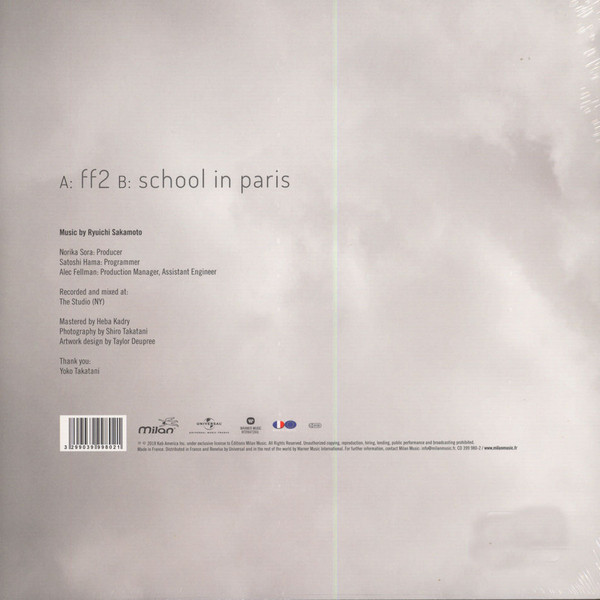 Ryuichi Sakamoto - Ff2 | Milan (CD 399 980-2) - 2