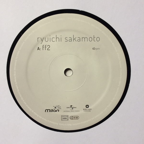 Ryuichi Sakamoto - Ff2 | Milan (CD 399 980-2) - 3