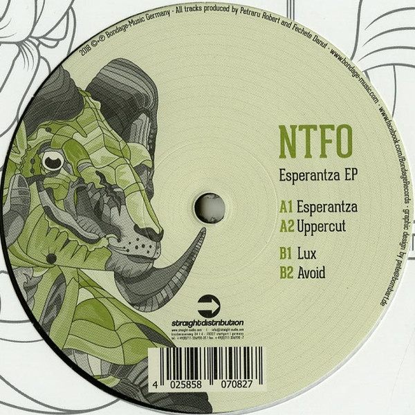 NTFO - Esperantza EP | Bondage Music (BOND 12045)