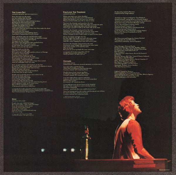 Jackson Browne - Running On Empty | Asylum Records (6E-113) - main Jackson Browne - Running On Empty | Asylum Records (6E-113) - main