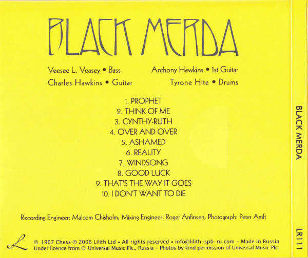 Black Merda - Black Merda | Lilith (LR111) - 3