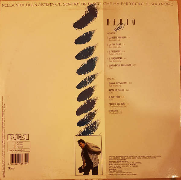Dario Gai - Nella Vita Di Un Artista C'e' Sempre Un Disco Che Ha Per Titolo Il Suo Nome | Rca (PL71867) - 2 Dario Gai - Nella Vita Di Un Artista C'e' Sempre Un Disco Che Ha Per Titolo Il Suo Nome | Rca (PL71867) - 2