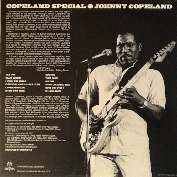 Johnny Copeland - Copeland Special | Demon Records (FIEND 3) - 2 Johnny Copeland - Copeland Special | Demon Records (FIEND 3) - 2