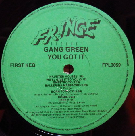 Gang Green - You Got It | Fringe Product (FPL3059) - 3 Gang Green - You Got It | Fringe Product (FPL3059) - 3