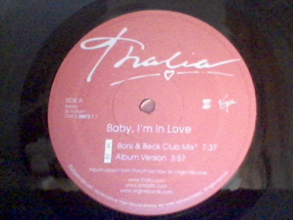 Thalía - Baby, I'm In Love | Virgin (724383887217) - 4