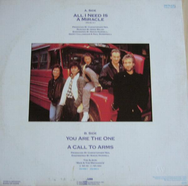 Mike & The Mechanics - All I Need Is A Miracle (Remix) | WEA (258 710-0) - 2