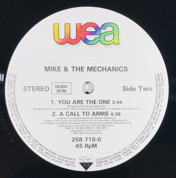 Mike & The Mechanics - All I Need Is A Miracle (Remix) | WEA (258 710-0) - 4
