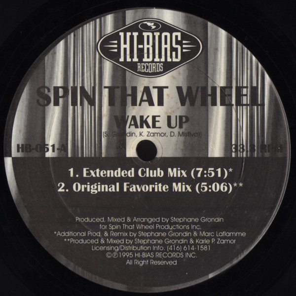 Spin That Wheel - Wake Up | Hi-Bias Records (HB-051)