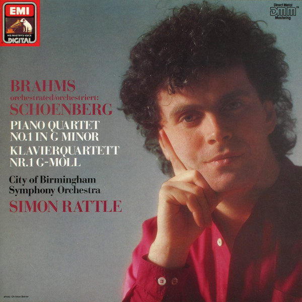 Johannes Brahms , Arnold Schoenberg , City of Birmingham Symphony Orchestra , Sir Simon Rattle - Piano Quartet No. 1 In G Minor = Klavierquartett Nr.1 G-Moll | His Master's Voice Digital (EL 27 0169 1)