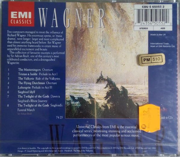 Richard Wagner - Universal Classics N° 18 | EMI Classics (CDU 5650552) - 2