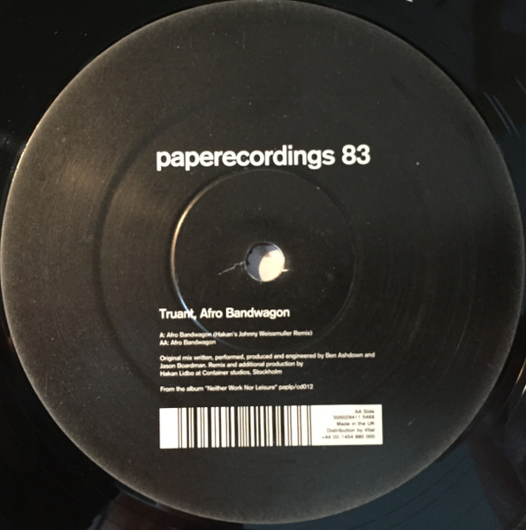 Truant - Afro Bandwagon | Paper Recordings (PAP 083)