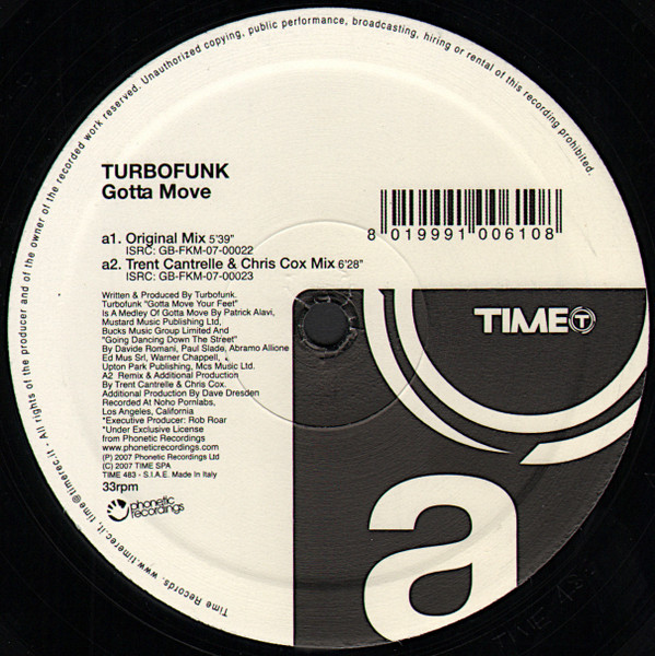 Turbofunk - Gotta Move | TIME (TIME 483) - main Turbofunk - Gotta Move | TIME (TIME 483) - main