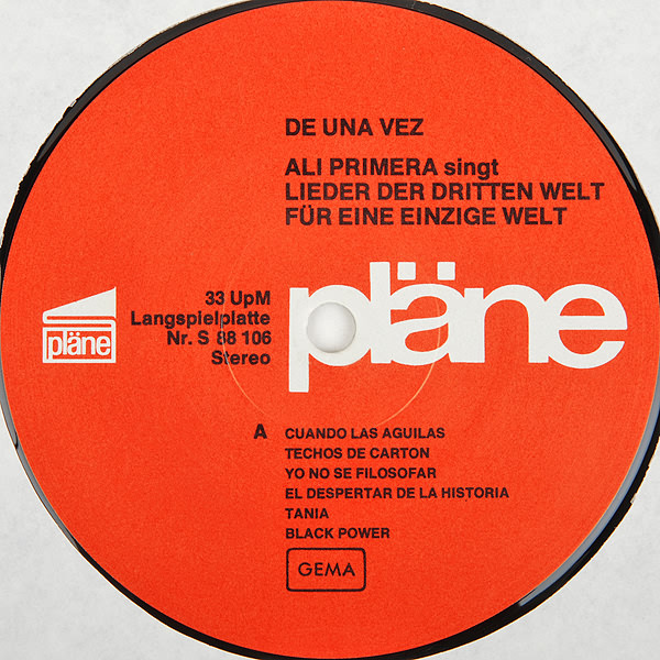 Ali Primera - De Una Vez - Lieder Der Dritten Welt - Für Eine Einzige Welt | pläne (S 88 106) - 3