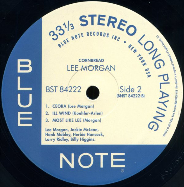 Lee Morgan - Cornbread | Blue Note (BST 84222) - 2