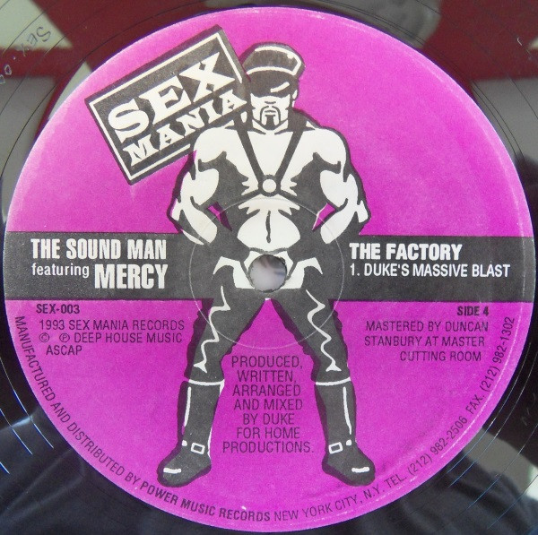 The Sound Man Featuring Mercy - The Factory | Sex Mania (SEX-003)