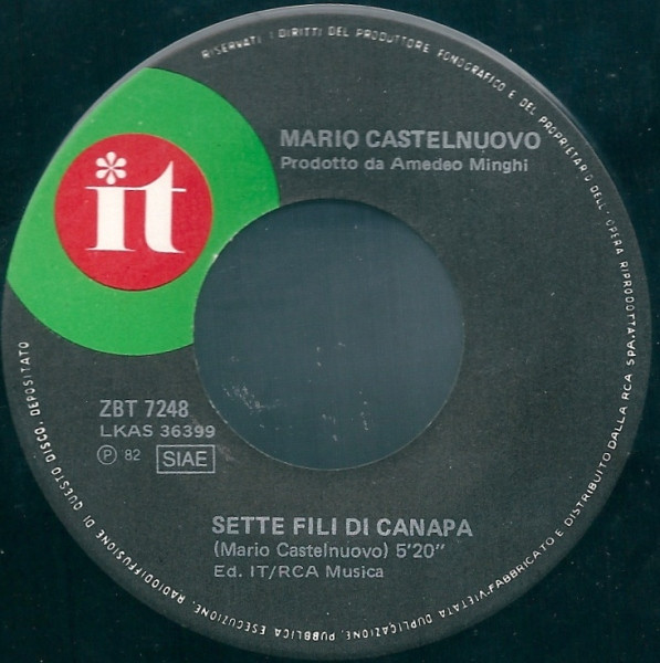 Mario Castelnuovo - Sette Fili Di Canapa | it (ZBT 7248) - 3