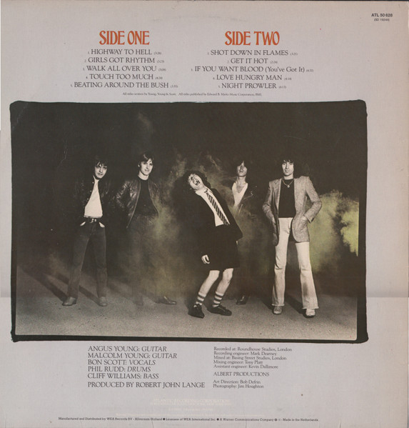 AC/DC - Highway To Hell | Atlantic (ATL 50 628) - 2 AC/DC - Highway To Hell | Atlantic (ATL 50 628) - 2