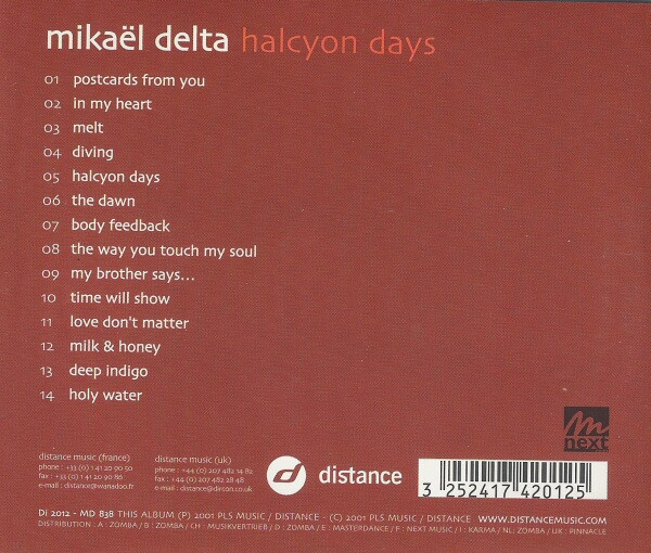 Mikael Delta - Halcyon Days | Distance (Di 2012) - 2
