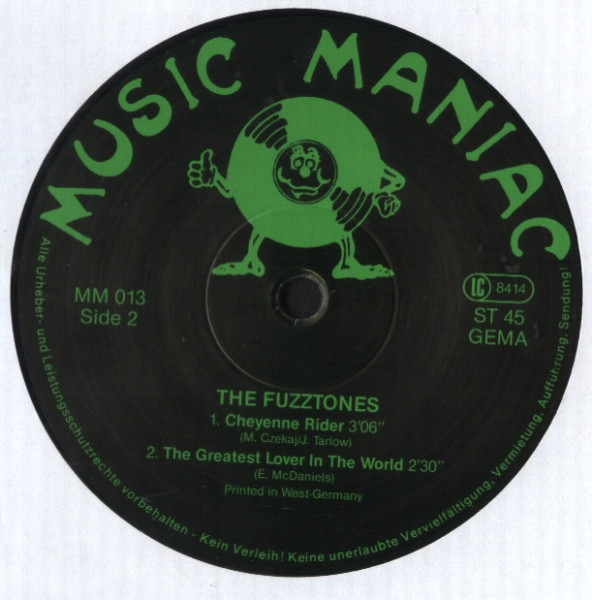 The Fuzztones - Nine Months Later | Music Maniac Records (MM 013) - 4 The Fuzztones - Nine Months Later | Music Maniac Records (MM 013) - 4