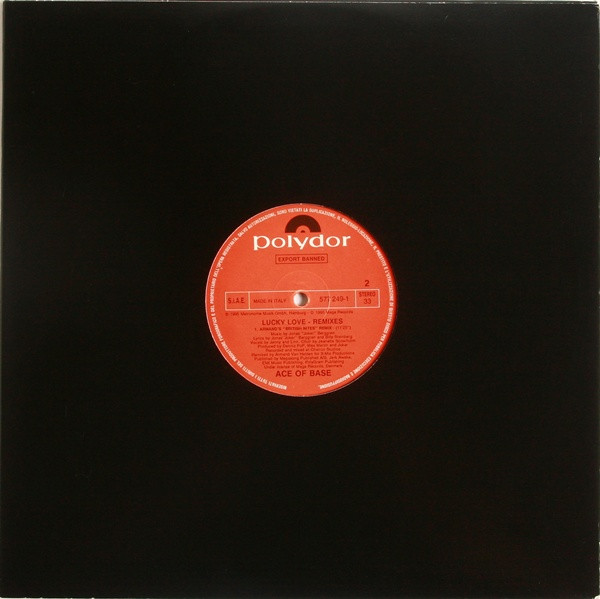 Ace Of Base - Lucky Love (Remixes) | Polydor (577 249-1) - 3 Ace Of Base - Lucky Love (Remixes) | Polydor (577 249-1) - 3