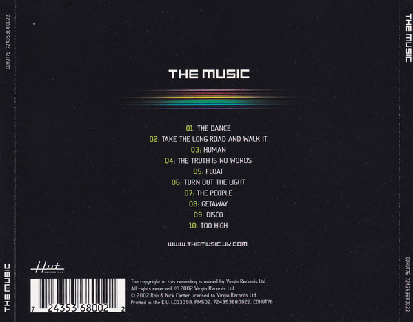 The Music - The Music | Hut Recordings (CDHUT76) - 3