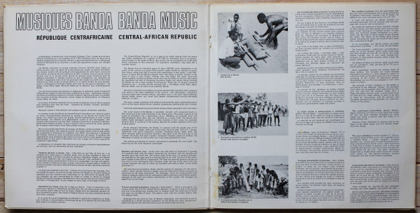 Banda - Simha Arom / Geneviève Dournon-Taurelle - Musiques Banda - République Centrafricaine | Disques Vogue (LD 765) - 4