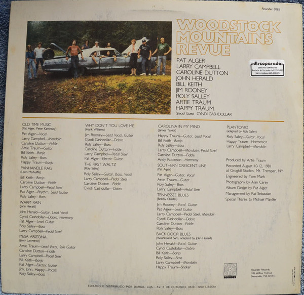 Woodstock Mountains Revue - Back To Mud Acres | Rounder Records (3065) - 2