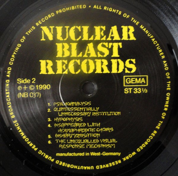 Disharmonic Orchestra - Expositionsprophylaxe | Nuclear Blast (NB 037) - 4 Disharmonic Orchestra - Expositionsprophylaxe | Nuclear Blast (NB 037) - 4
