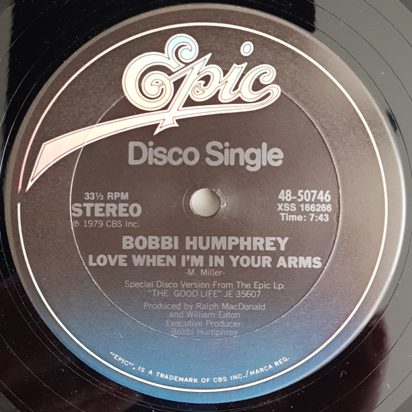 Bobbi Humphrey - Love When I'm In Your Arms | Epic (48-50746) - main