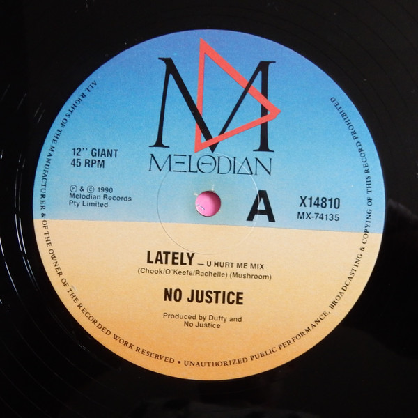 No Justice - Lately | Melodian (X14810) - 3 No Justice - Lately | Melodian (X14810) - 3