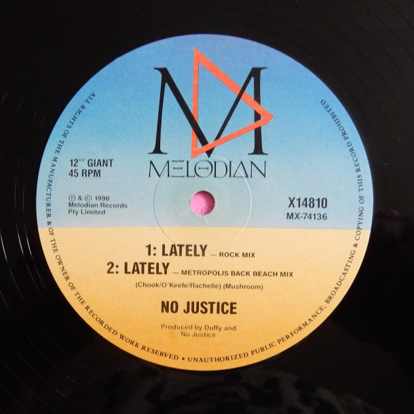 No Justice - Lately | Melodian (X14810) - 4 No Justice - Lately | Melodian (X14810) - 4