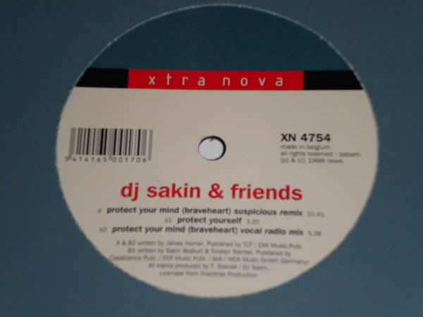 DJ Sakin & Friends - Protect Your Mind | Xtra Nova (XN 4754) - main