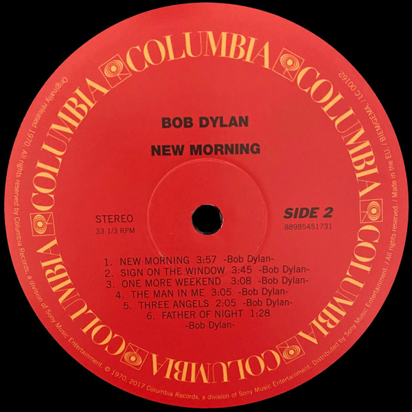 Bob Dylan - New Morning | Columbia (88985451731) - 4 Bob Dylan - New Morning | Columbia (88985451731) - 4