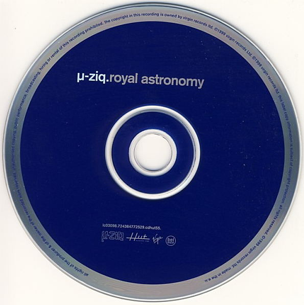 µ-Ziq - Royal Astronomy | Hut Recordings (cdhut55) - 3