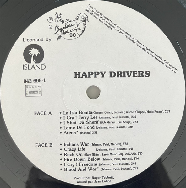 Happy Drivers - War | Boucherie Productions (842 695-1) - 3 Happy Drivers - War | Boucherie Productions (842 695-1) - 3