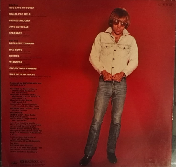Moon Martin - Street Fever | Capitol Records (1C 064-86 253) - 2 Moon Martin - Street Fever | Capitol Records (1C 064-86 253) - 2