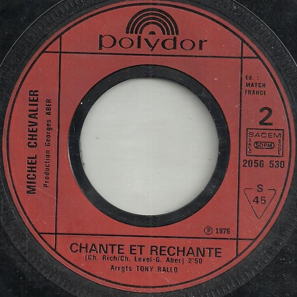 Michel Chevalier - Extra, Extra | Polydor (2056 530) - 4