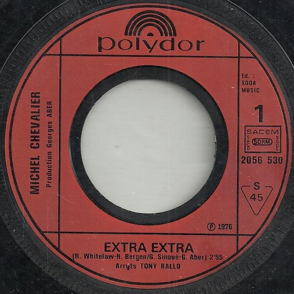 Michel Chevalier - Extra, Extra | Polydor (2056 530) - 3