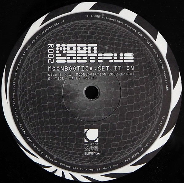 Moonbootica - Get It On | Moonbootique Records (moonR002) - 2