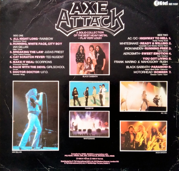 Various - Axe Attack | K-Tel (NE 1100) - 2