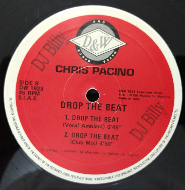 Chris Pacino - Drop The Beat | Dance And Waves (DW 1923) - 2