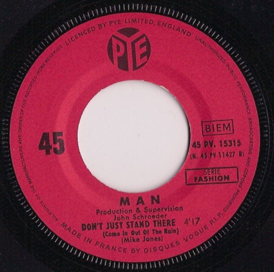 Man - Erotica | Pye Records (45 PV. 15315) - 4