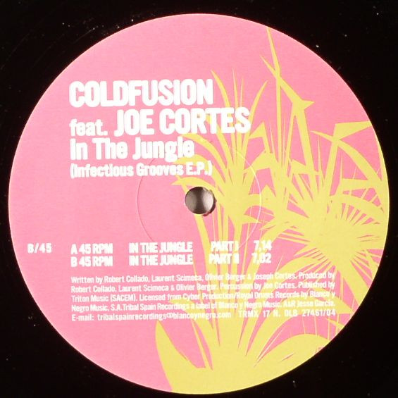 Coldfusion - In The Jungle (Infectious Grooves E.P) | Tribal Spain Recordings (N-TRMX 17) - 2 Coldfusion - In The Jungle (Infectious Grooves E.P) | Tribal Spain Recordings (N-TRMX 17) - 2