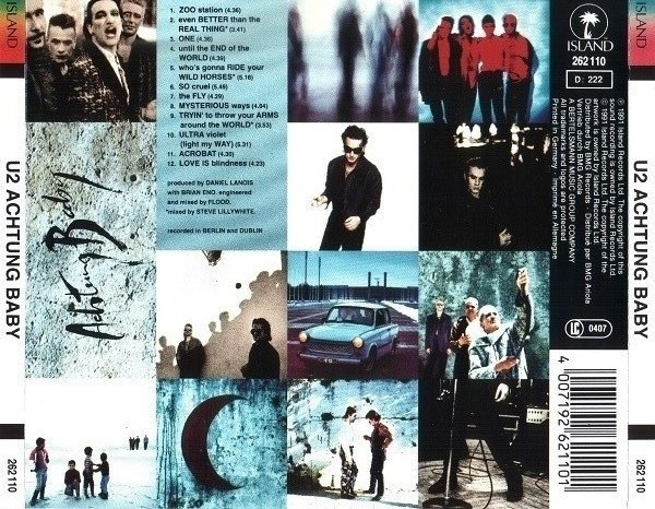 U2 - Achtung Baby | Island Records (262 110) - 2
